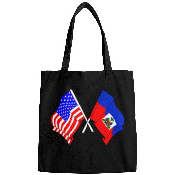 Discover USA flag USA, Haiti flag Bags
