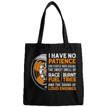 Discover Race Car People Drag Racing Funny Car Bags