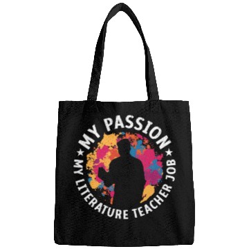 Discover Literature Teacher My Passion My Bookish Educator Bags
