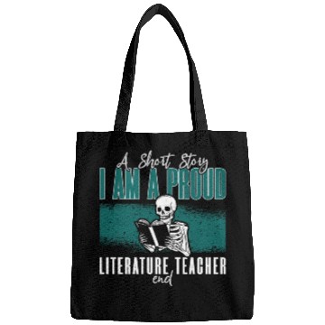 Discover Literature Teacher A Short Story I Am A Librarian Bags
