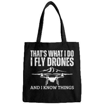 Discover Drones That's What I Do Funny Drone Pilot Bags