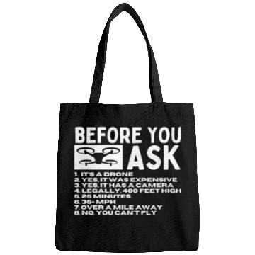 Discover Quadcopter Before You Ask Funny Drone Pilot Bags