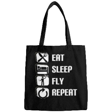 Discover Quadcopter Eat Sleep Fly Repeat Funny Drone Pilot Bags