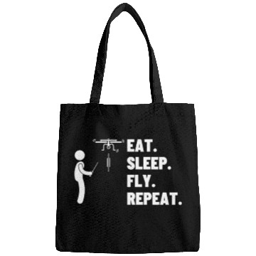 Discover Quadcopter Eat Sleep Fly Repeat Funny Drone Pilot Bags