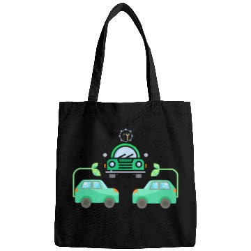 Discover green car Bags