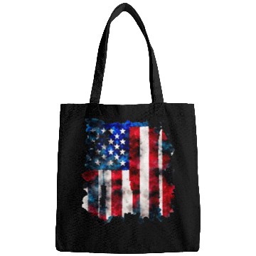 Discover Patriotic American Flag July 4th Bags
