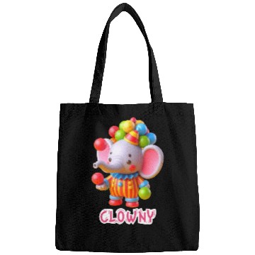 Discover Little Cute Elephant / Clowny Bags