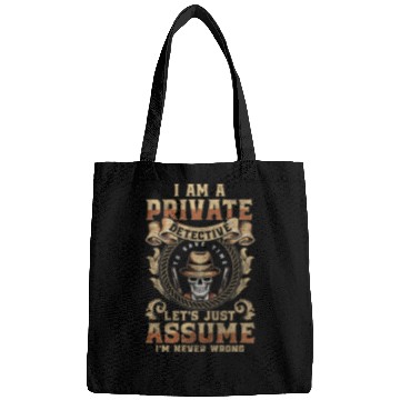 Discover Private Detective Investigator Crime Agent Bags