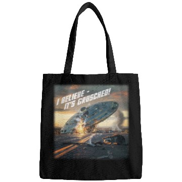 Discover UFO crash. I believe it's grusched! Bags