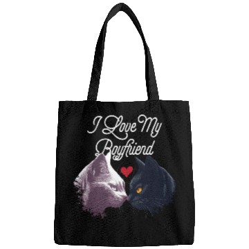 Discover I Love My Boyfriend Funny Valentines Day Humor Bags