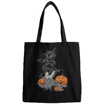 Discover Witchy Black Cat Bags