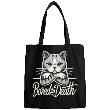 Discover Gothic Emo Cat Design For Cat Lovers And Bags