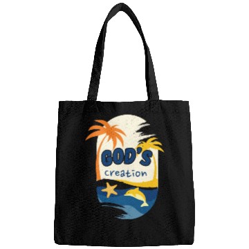 Discover God's Creation Summer Beach Vibes Bags