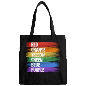Discover red orange yellow green blue purple colored brush Bags