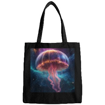 Discover Cosmic Jellyfish Dance Bags