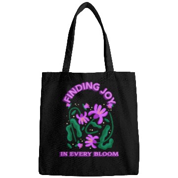 Discover Find Joy in Every Bloom Bags