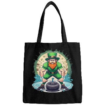 Discover St. Patrick's Day Shamrock St Paddy's Day Curling Bags