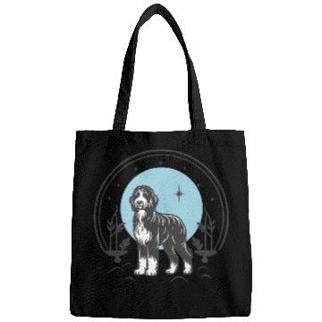 Discover Bernedoodle Tarot Card Dog | Celestial and Starsee Bags