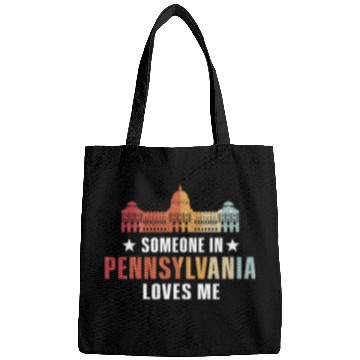 Discover Someone In Pennsylvania Loves Me Bags