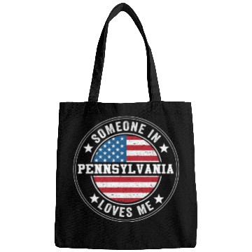 Discover Someone In Pennsylvania Loves Me Bags