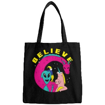 Discover Funny Alien Ufo Extraterrestrials Lover Gift Bags