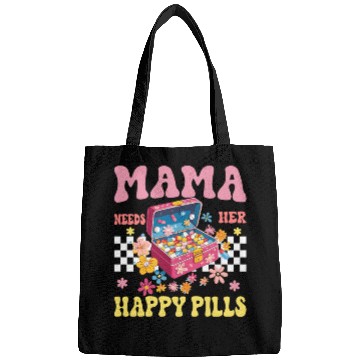 Discover Mother's Day Mama Needs Her Happy Pills Bags