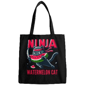 Discover Ninja Cat Watermelon Swordplay Bags