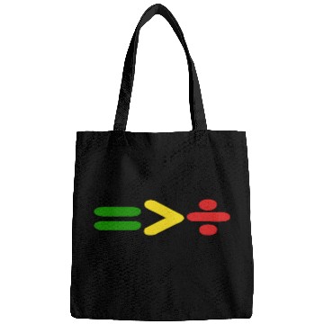 Discover Juneteenth Equality Is Greater Than Division Afro Bags