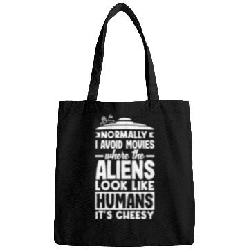 Discover Funny Alien Ufo Extraterrestrials Lover Gift Bags