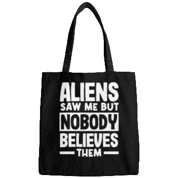 Discover Funny Alien Ufo Extraterrestrials Lover Gift Bags