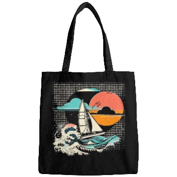 Discover Sailing Cartoon Bags