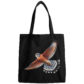 Discover Nankeen Kestral Bird in Flight Bags