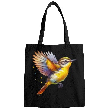 Discover Yellow Rumped Thornbill in Flight Bags