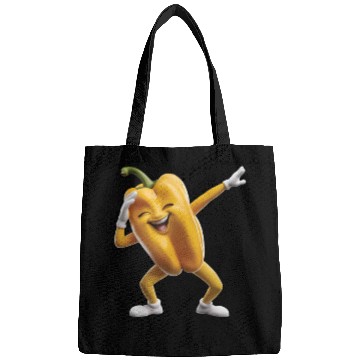 Discover Yellow Bell Pepper Dabbing Realistic Bags