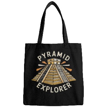 Discover Aztec Pyramid Mayan Indigenous Mexican Aztec Bags