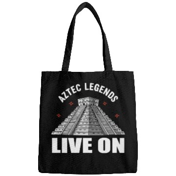Discover Aztec Pyramid Mayan Indigenous Mexican Aztec Bags