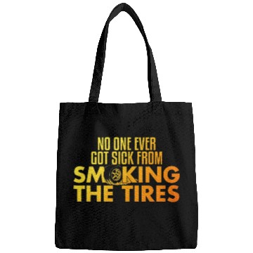 Discover Drag Racing Art Auto Race Car Lover Dragster Bags
