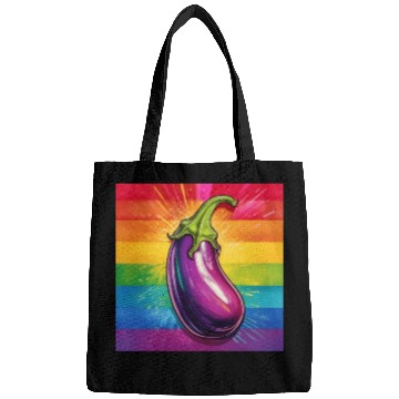 Discover LGBTQ Eggplant Bags