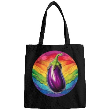 Discover LGBTQ Eggplant Bags