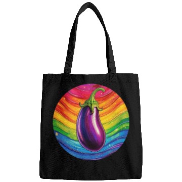 Discover LGBTQ Eggplant Bags