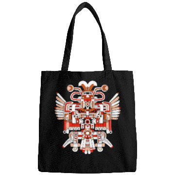 Discover Aztec God Ancient Mythology Chalchiuhtotolin Bags