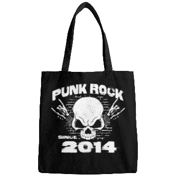 Discover Punk Rock Since 2014 - Skull Rock Hands 10th Bags