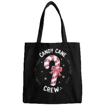 Discover Candy Cane Crew Funny Christmas Candy Lover Xmas Bags
