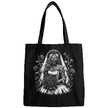 Discover Eerie Bride of the Night Bags