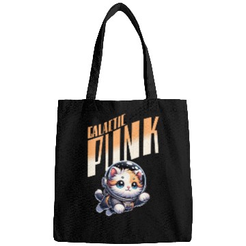 Discover punk galaxy kitty Bags
