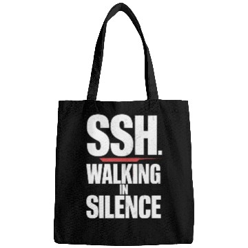 Discover SSH. Silent Walking In Silence Serenity Bags