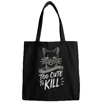 Discover Gothic Emo Cat Design For Cat Lovers And Bags