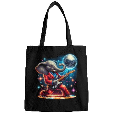 Discover Disco Ball Guitar Elephant Bags