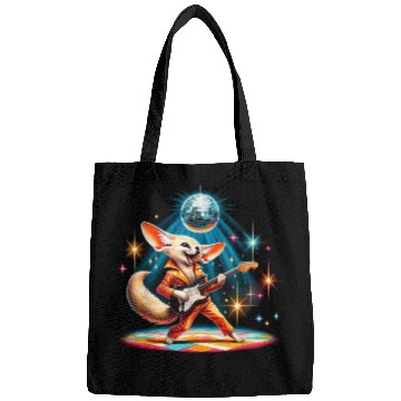 Discover Disco Guitar Fennec Fox Bags