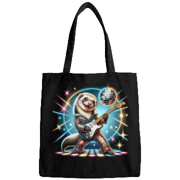 Discover Disco Ball Guitar Ferret Bags